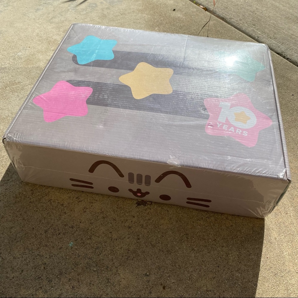 Pusheen Subscription Box 2020 Winter 10 Year 10th Anniversary Size S New Sealed